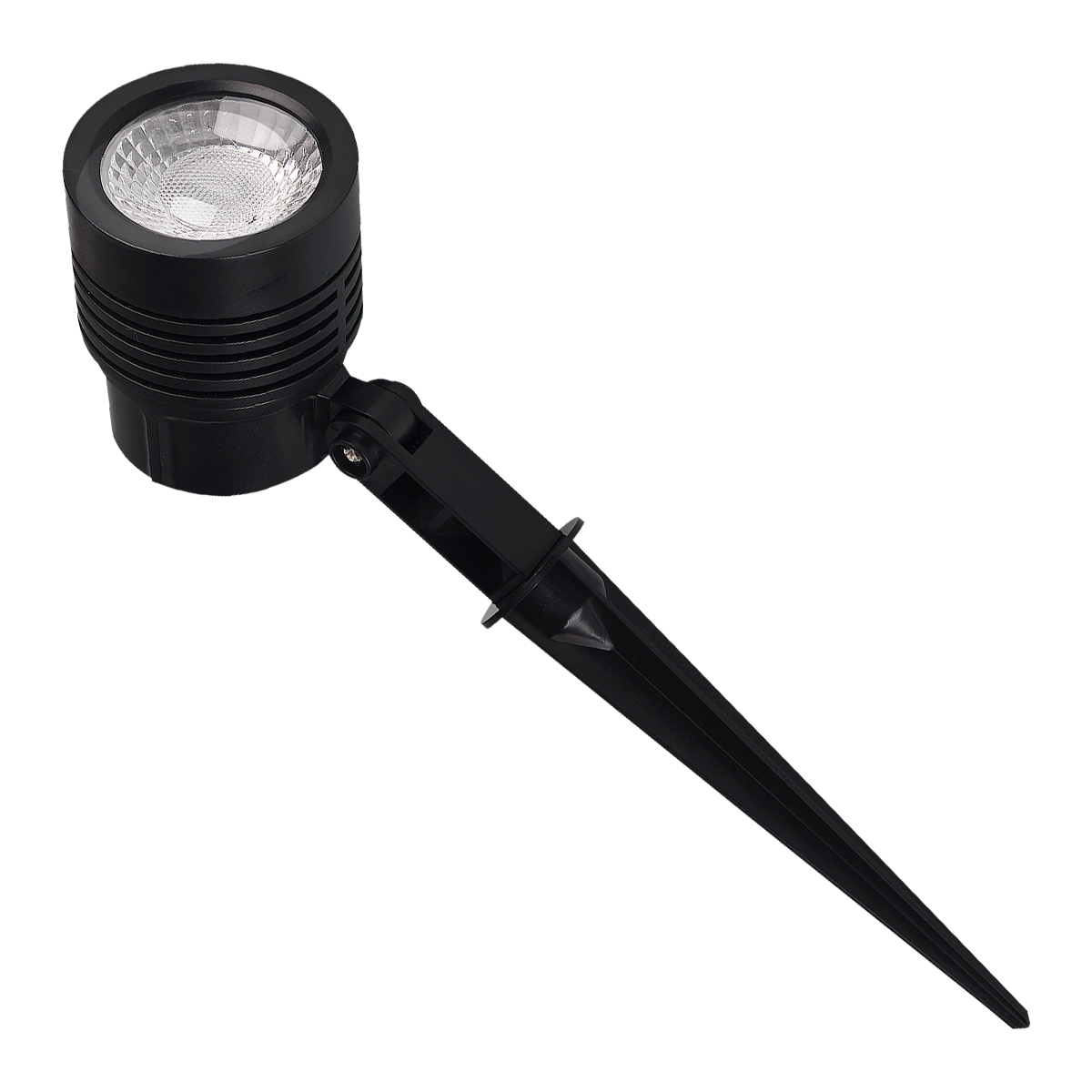 Espeto LED Jardim 5w Preto Branca Quente Bivolt - Kian