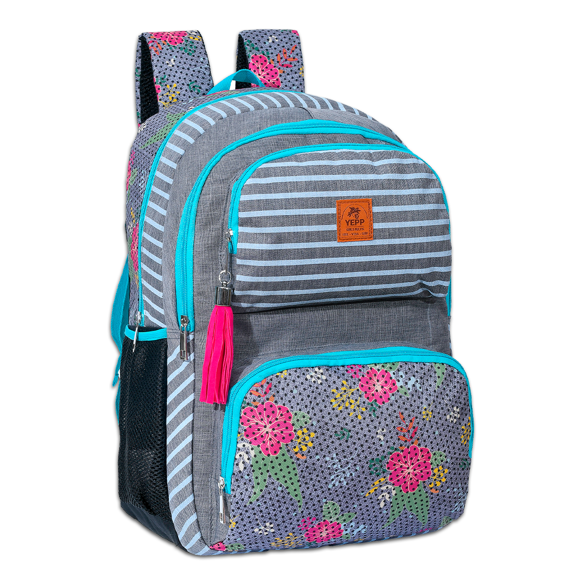 Mochila Feminina Florida - 3 Cores - Yepp - Cinza