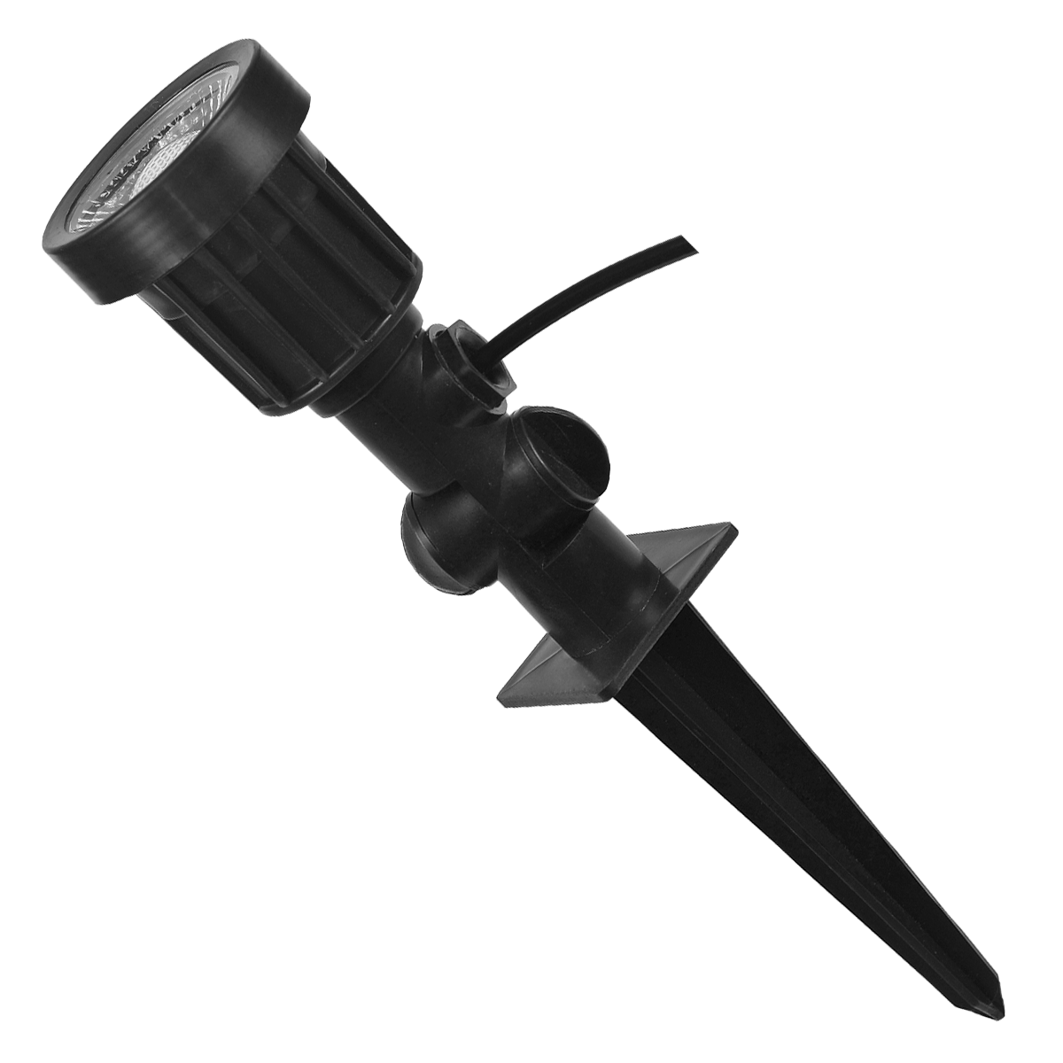 Espeto LED Jardim 5W Preto Luz Âmbar Bivolt - Kian