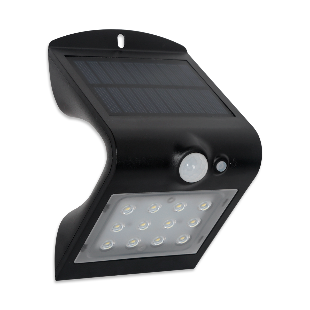 Arandela Solar Led 1,5W Branca Fria Sensor Movimento - Kian