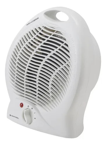 Aquecedor Elétrico de Ambiente 127v 750/1500W Termo A1 Portátil Branco Ventisol Original