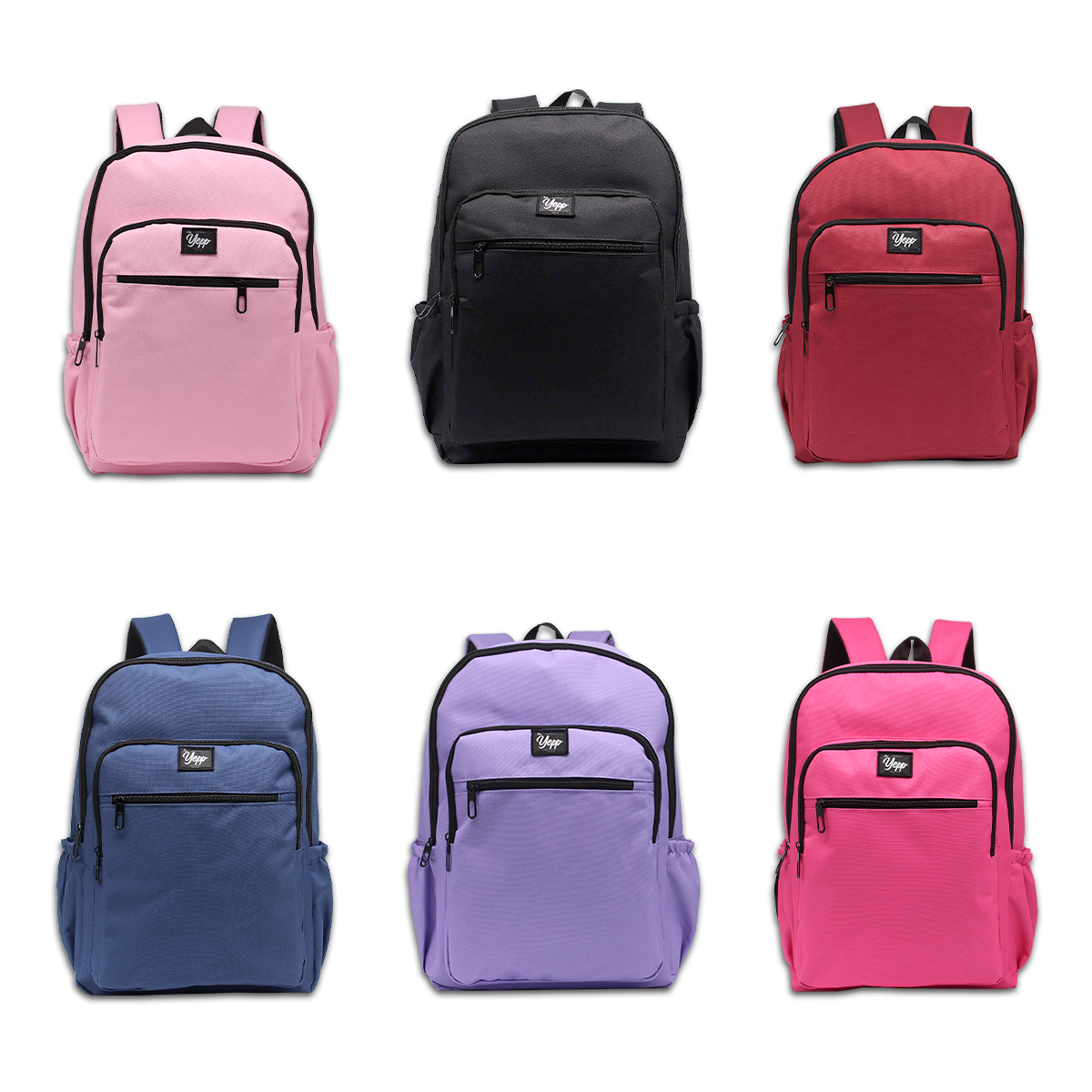 Mochila Juvenil Yepp Unissex Reforçada 6 Cores - 18 Litros
