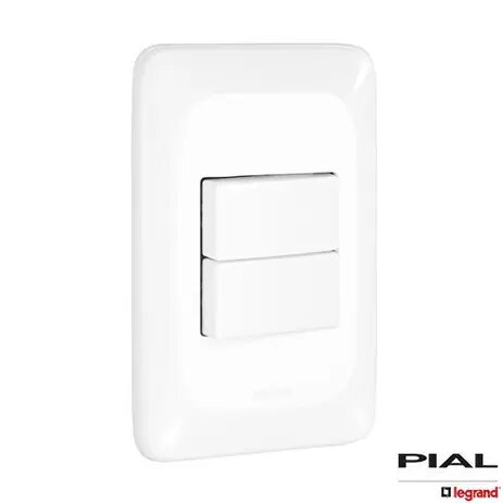 2 Interruptores Simples  4X2 - PIAL PoP