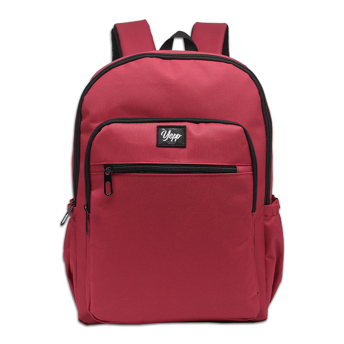Mochila Juvenil Yepp Unissex Reforçada 6 Cores - 18 Litros - Vermelha