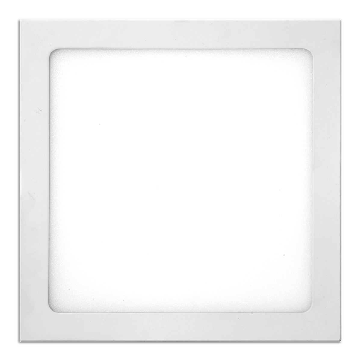 Luminária Led Quadrada Sobrepor 24w Branca Fria - Economax