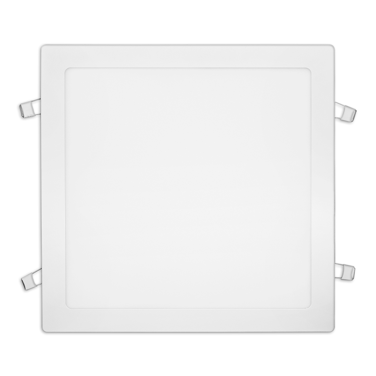 Luminária Led Slim Quadrada Embutir 24w Branca Fria - Economax