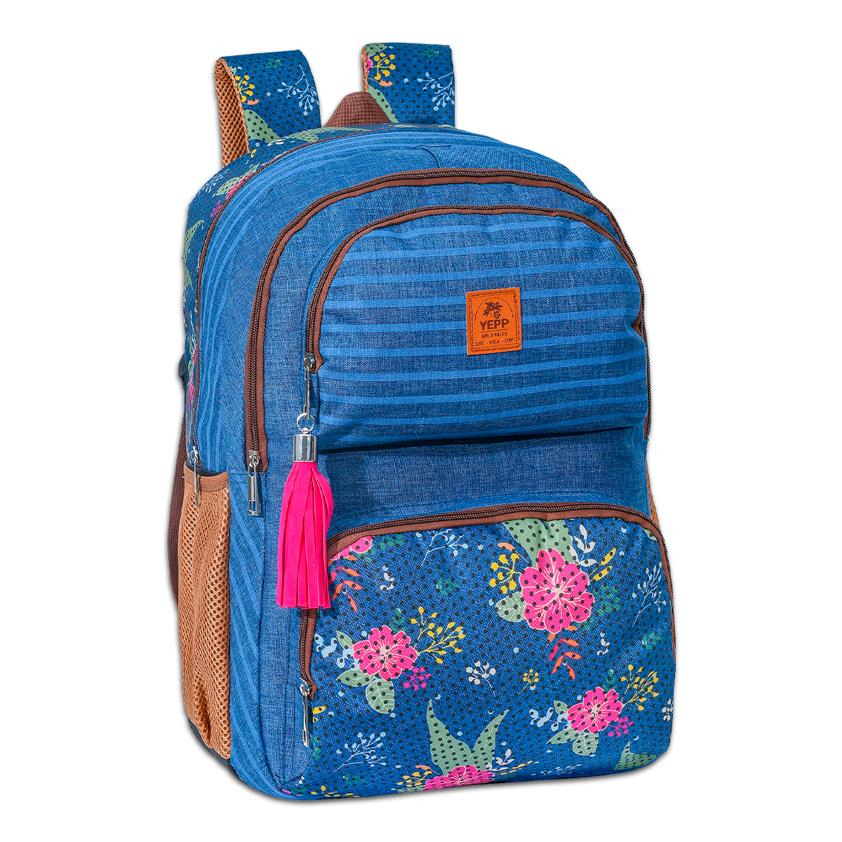 Mochila Feminina Florida - 3 Cores - Yepp - Azul