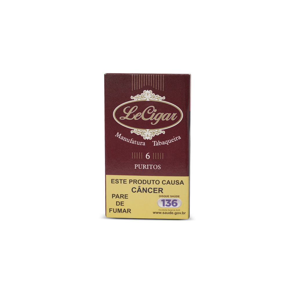 Cigarrilha Le Cigar Puritos (caixa c /6)