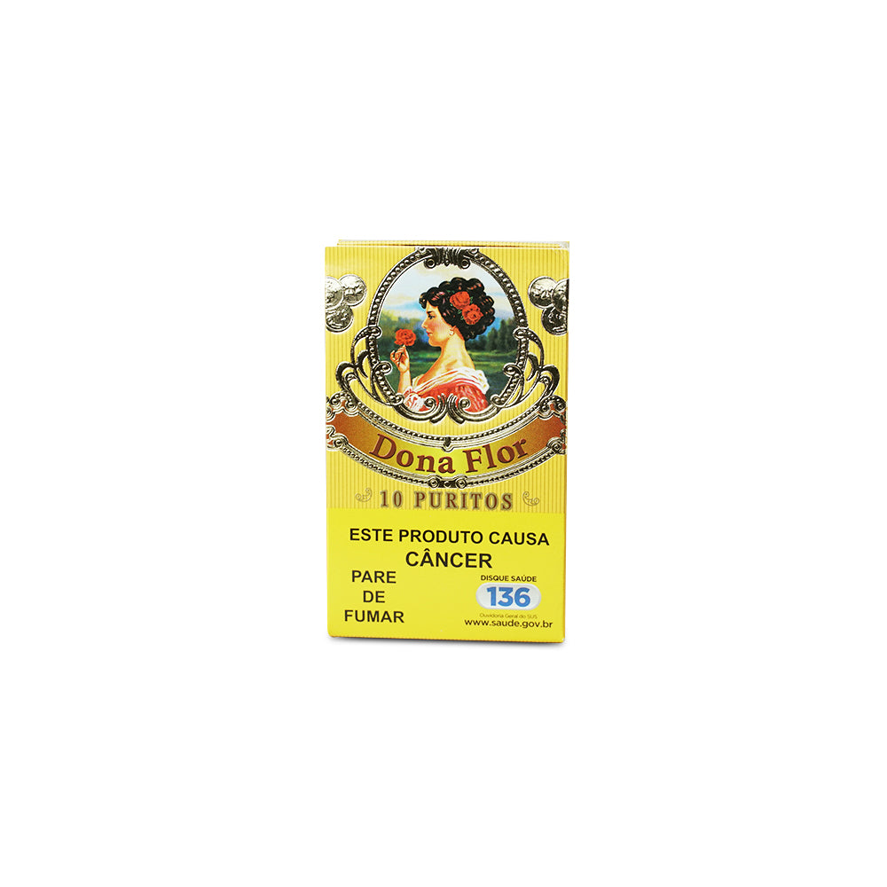 Charuto Dona Flor Puritos (Petaca c/10)