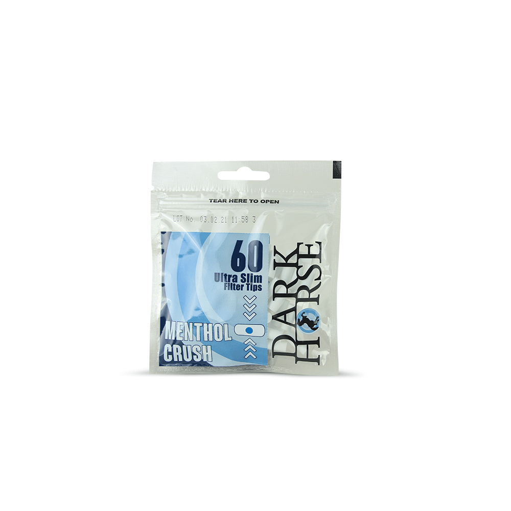Filtro Dark Horse 6mm Menthol Crush — Piteiras/ filtros