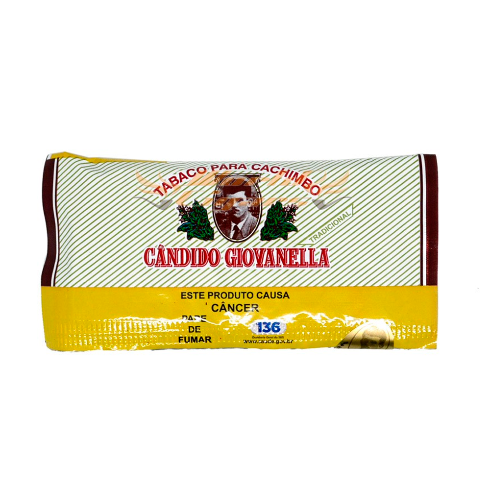 Tabaco para Cachimbo Candido Giovanella Tradicional (Chocolate)