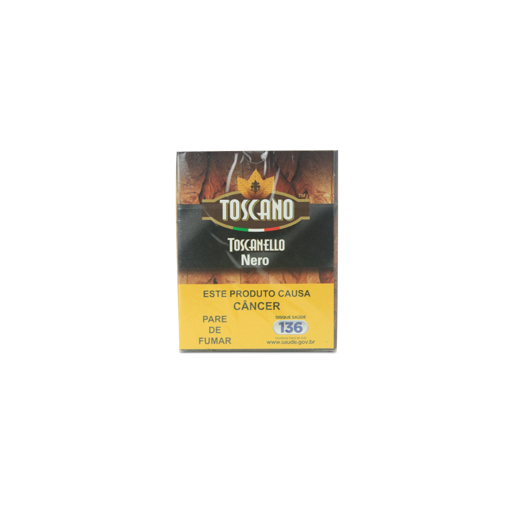 Charuto Toscano Toscanello Nero Cioccolato (Petaca c/5) — Itália