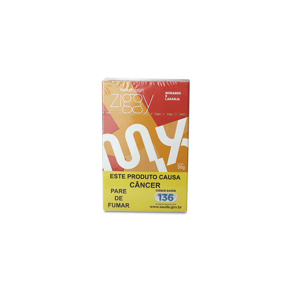 Essência Ziggy 50g Mix Morango e Laranja