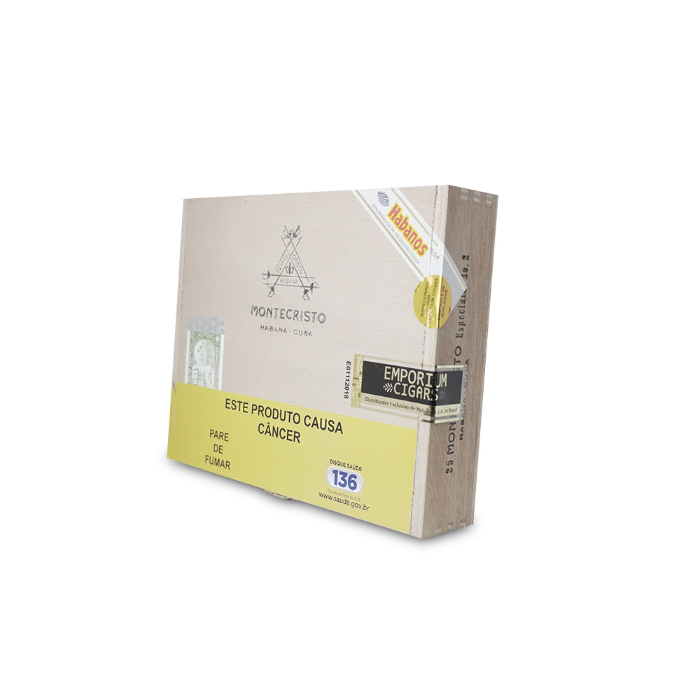 Charuto Montecristo Especiales nº2 (Caixa c/ 25) — Charutos