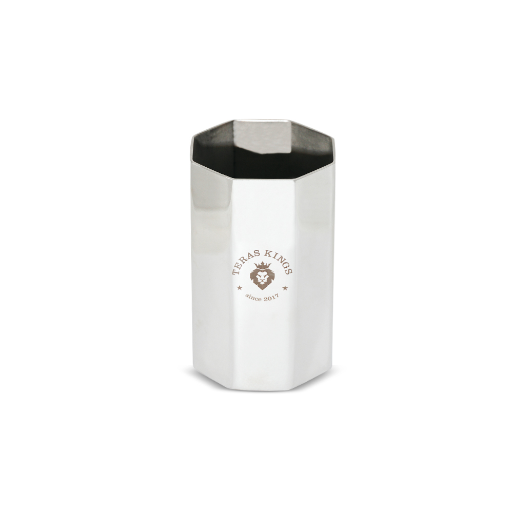 Copo Teras Kings Inox Octagonal