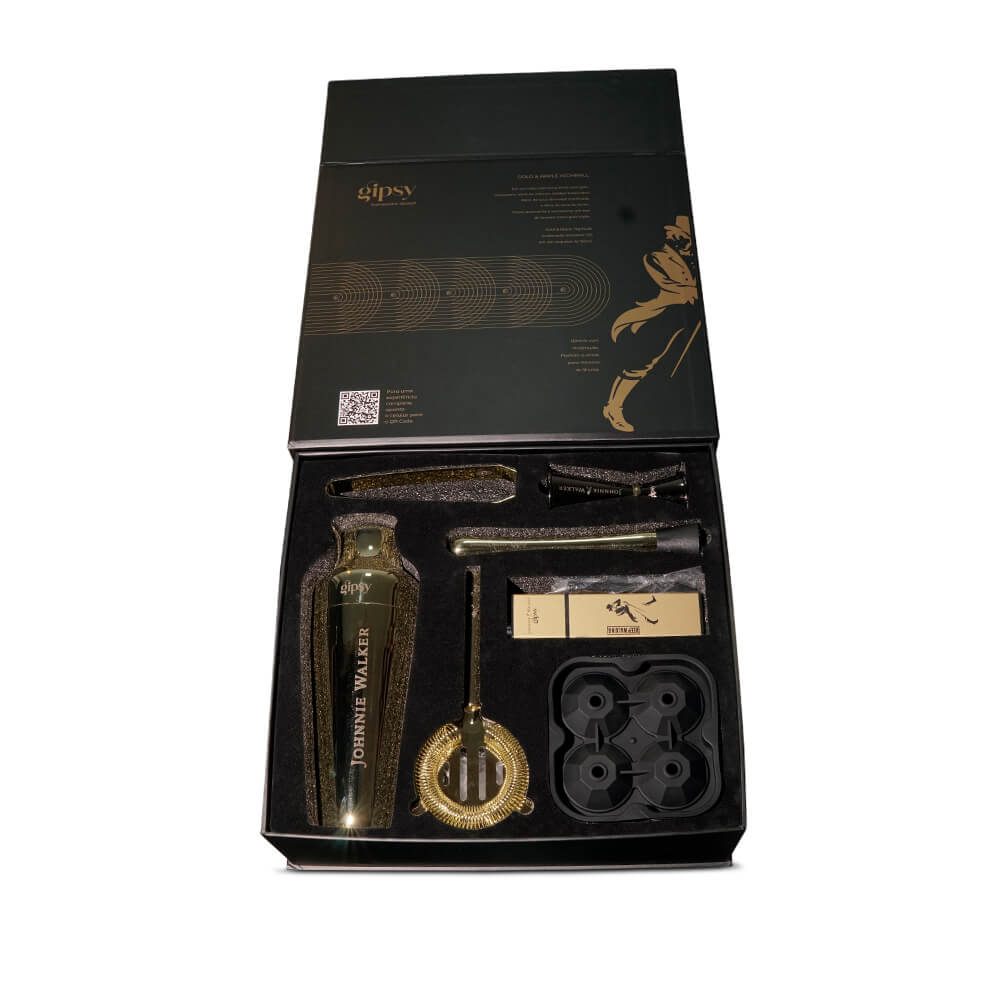 Kit Home Bar Gipsy Johnnie Walker — Bebidas e acessórios