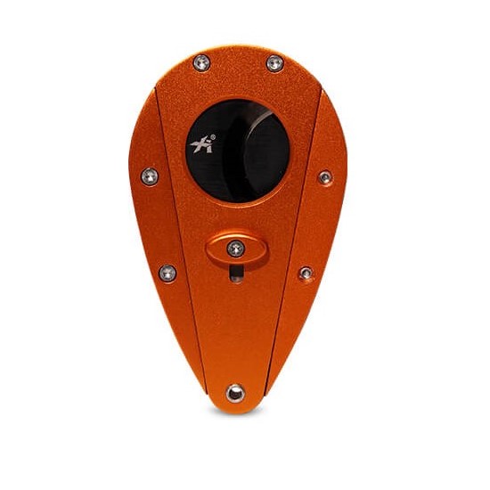 Cortador De Charuto Xikar Xi1 Lâmina Dupla Phantom Orange