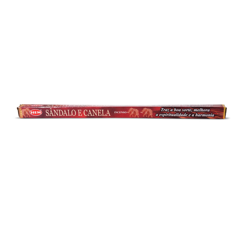 Incenso Hem Sandalo e Canela — Vareta