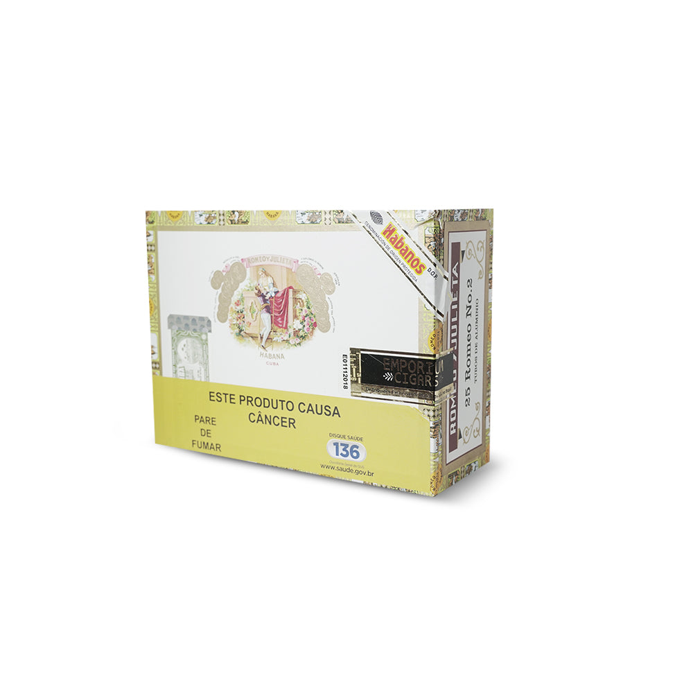 Charuto Romeo y Julieta Nº2 (Caixa c/ 25) — Cubanos