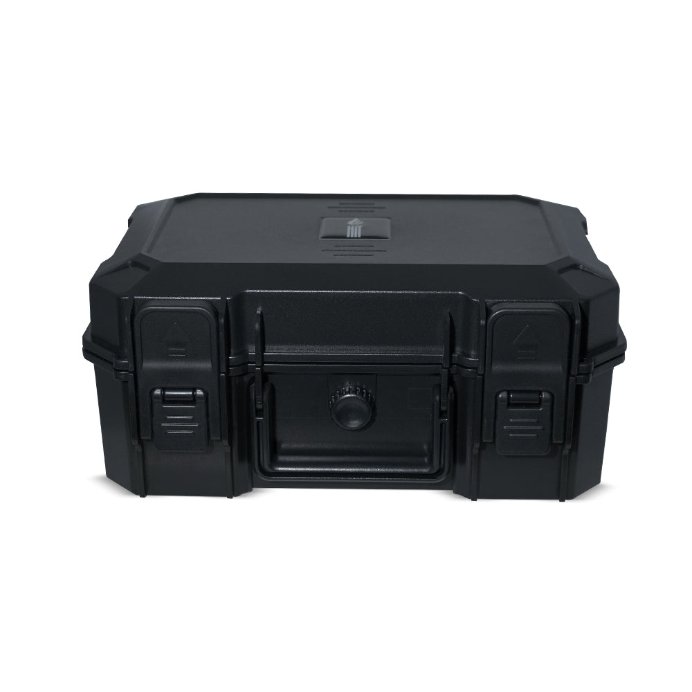 Umidor de Viagem Hit p/ 50 Charutos (Preto)
