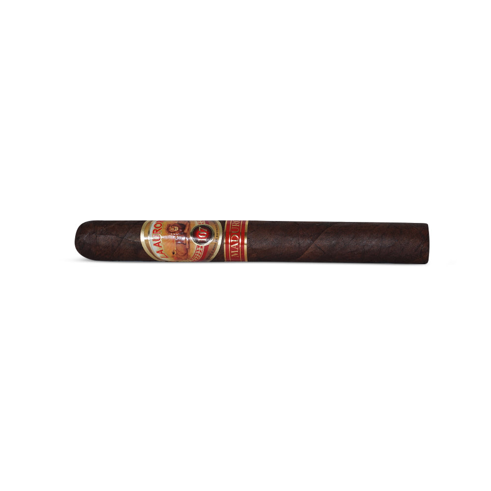 Charuto La Aurora 107 Maduro Corona (Unidade) — República Dominicana