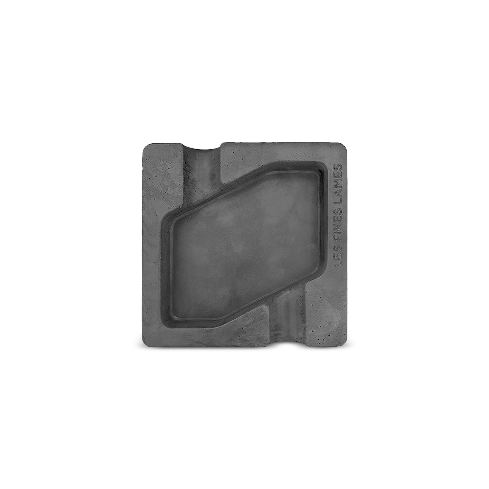 Cinzeiro p/ Charuto de Concreto Les Fines Lames Dyad Anthracite