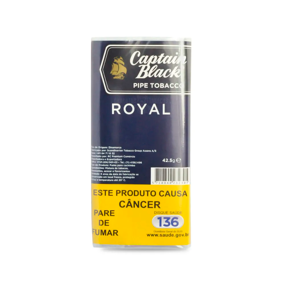 Tabaco para Cachimbo Captain Black Royal