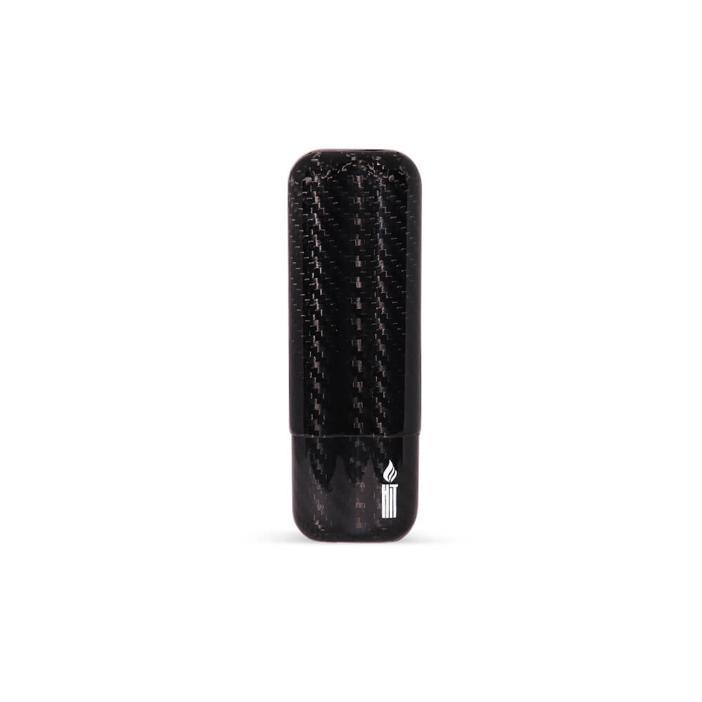 Charuteira HIT Fibra de Carbono p/ 2 Charutos — Charuteira/Porta Charuto