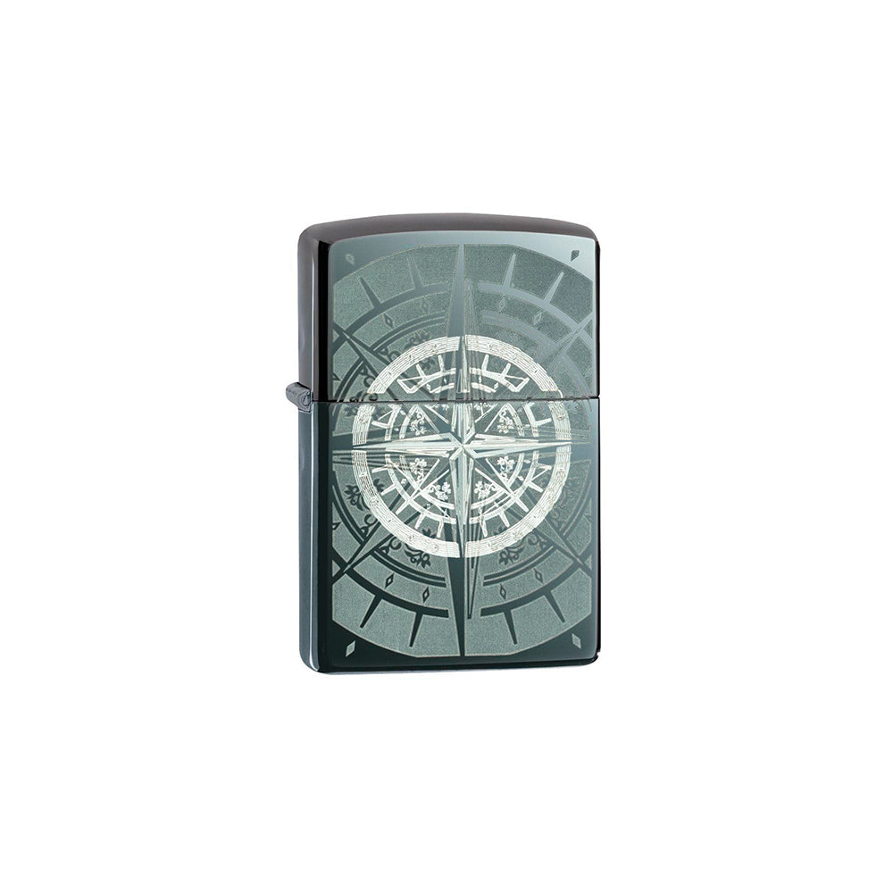 Isqueiro Zippo Black Ice Compass (29232)