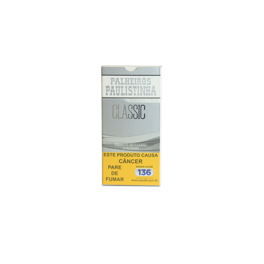 Palheiro Paulistinha Tradicional C/ Filtro — Palheiros