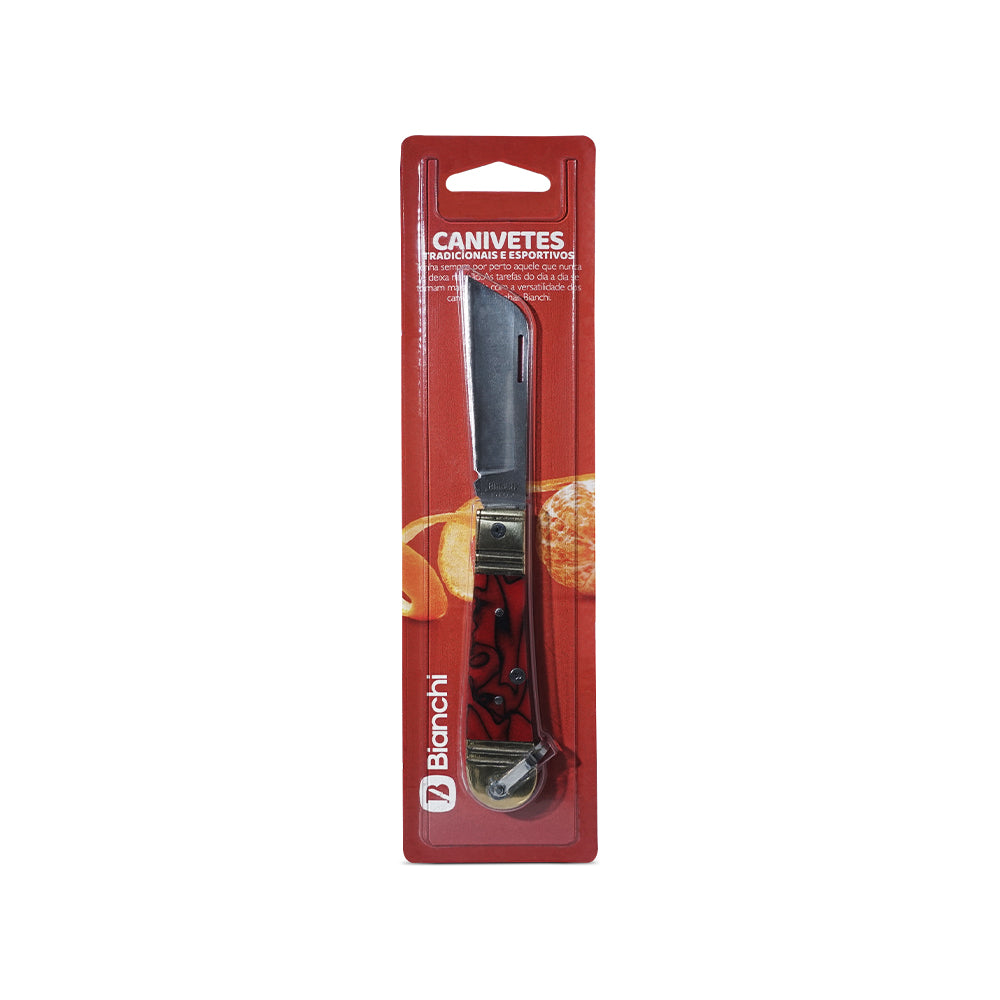Canivete Bianchi Rog Latão/Acrílico 3 1/8" (10308/33 VE)