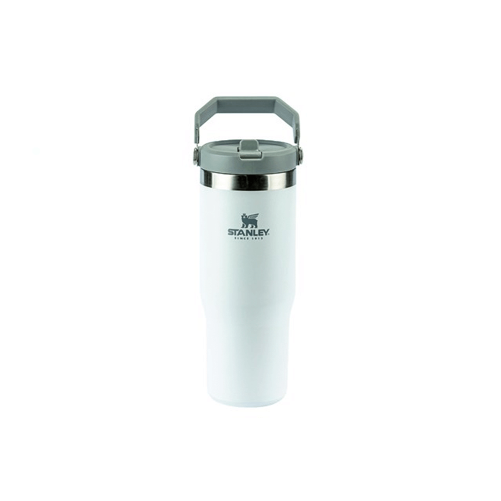 Garrafa Térmica Stanley 887ml Flip Straw (Branca) — Garrafa Térmica