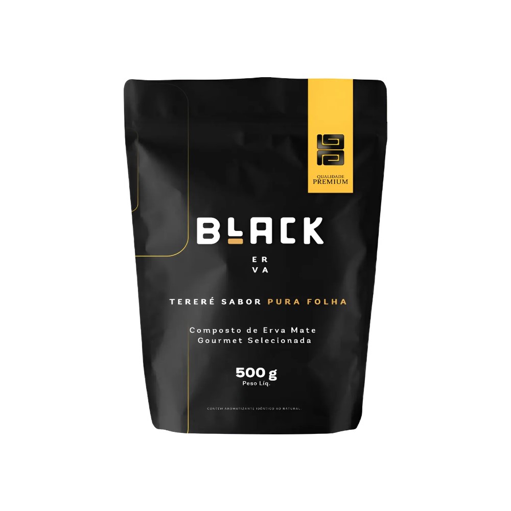 Erva Mate Black Menta Black 500g