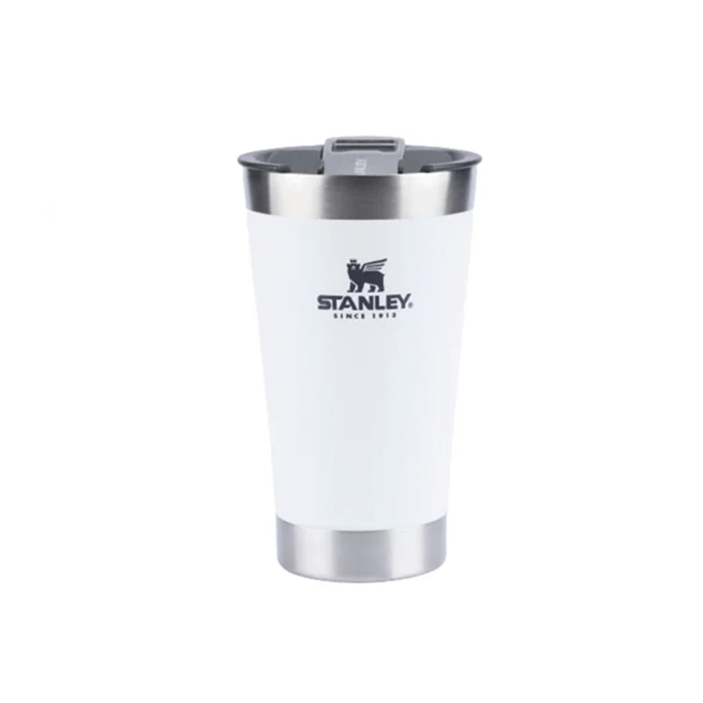 Copo Térmico c/ Tampa Stanley 473ml (Branco)