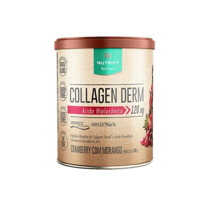 Collagen Derm 330g Nutrify - Cramberry Com Morango
