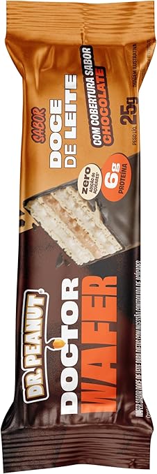 Doctor Wafer 25g Doce De Leite Dr Peanut