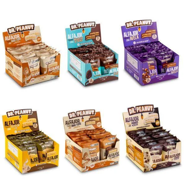 Foto de Alfajor 55g Display Com 12un Dr Peanut