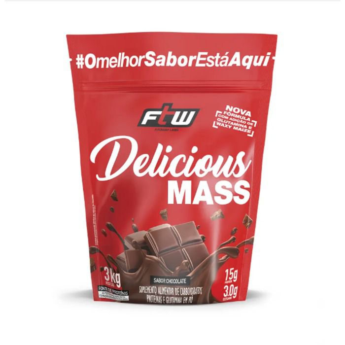 Foto de Delicious Mass 3kg Ftw - Chocolate