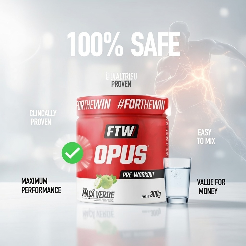 Foto de Opus Pre Workout Pote 300g Ftw