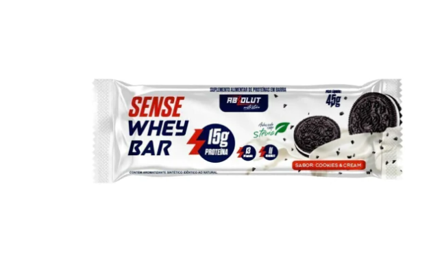 Sense Whey Bar 45g Brigadeiro Absolut Nutrition