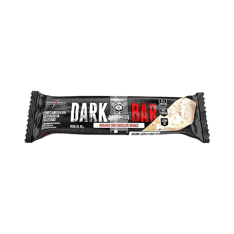 Foto de Dark Bar 90g Morango Chocolate Branco Darkness