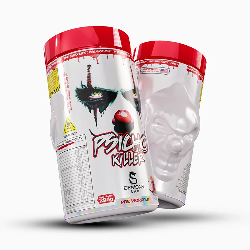 Pré Treino Psicho Killer 294g Demons Lab - Yellow Bloody