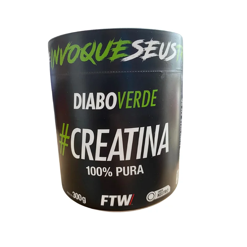 Creatina 300g Diabo Verde Ftw