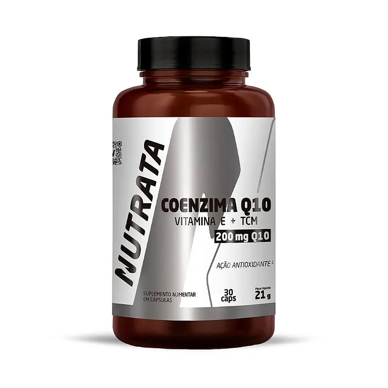 Coenzima Q10 200mg 30 Capsulas Nutrata