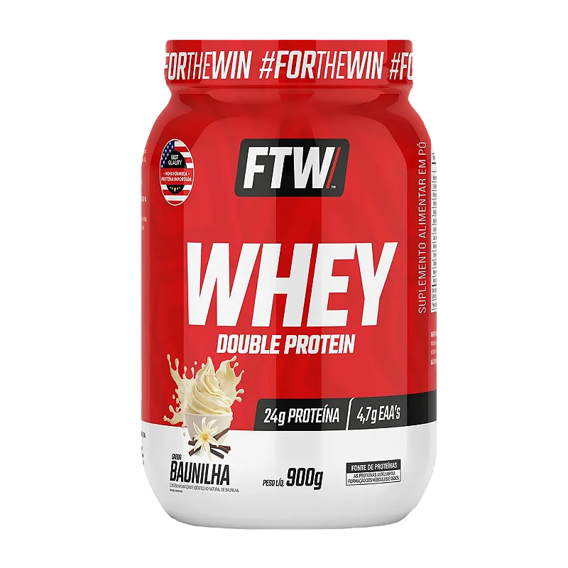 Whey Double Pote 900g Ftw - Baunilha