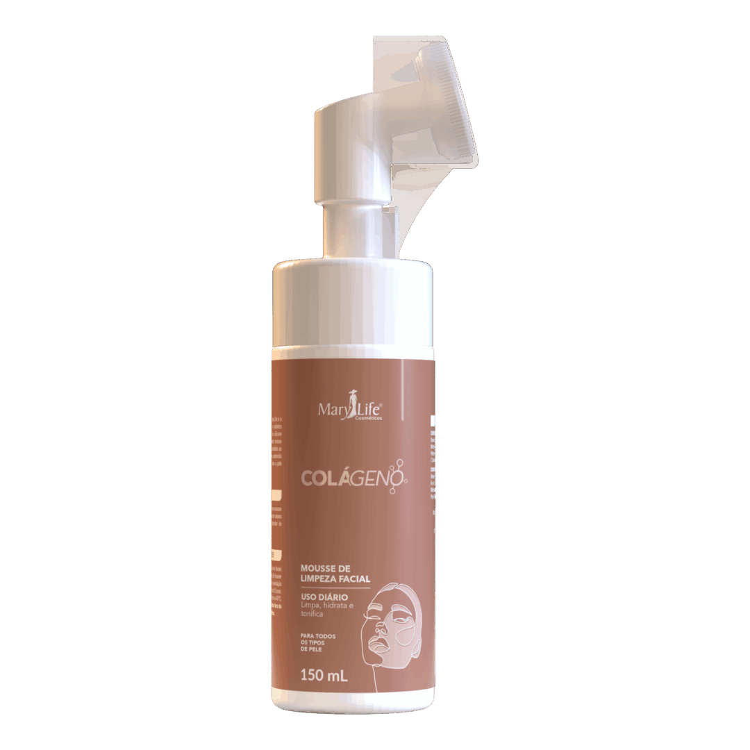 Mousse De Limpeza Facial 150ml MaryLife - Colágeno