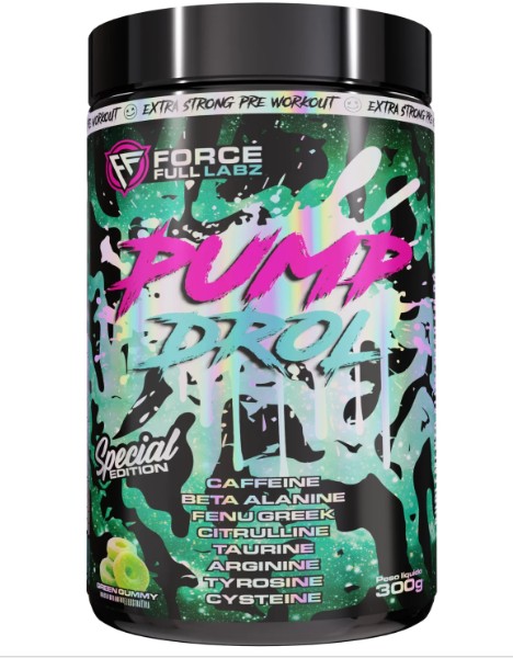 Pump Drol 300g Force Full Labz - Maça Verde