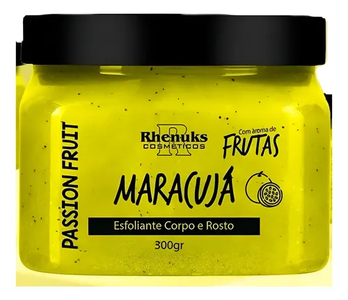Esfoliante 300g Rhenuks Cosméticos - Maracujá