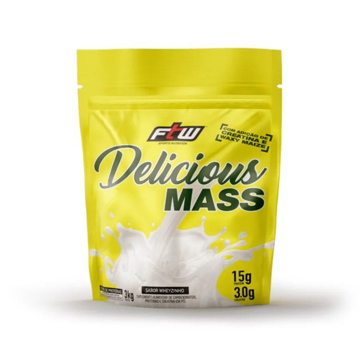 Delicious Mass 3kg Ftw - Wheyzinho