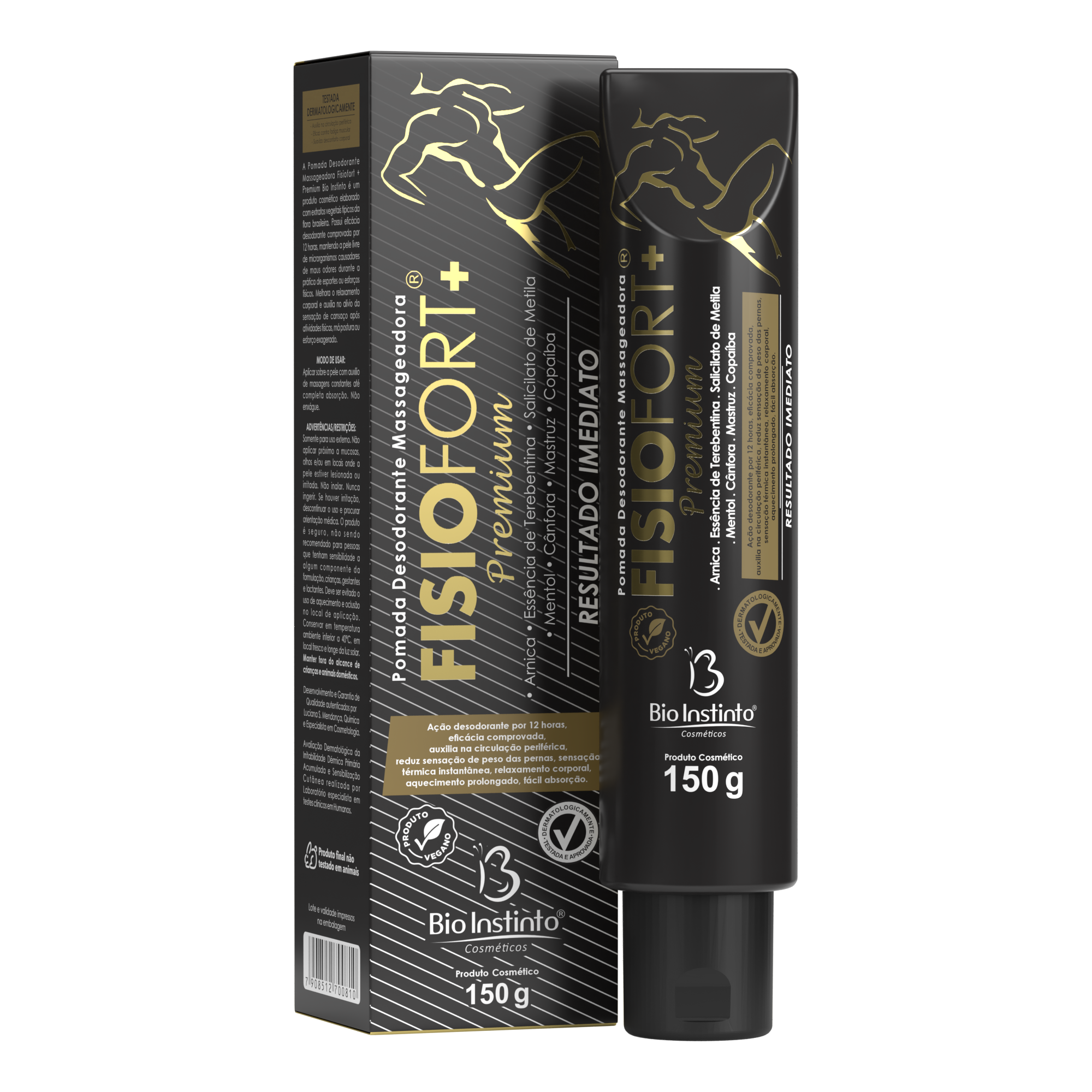 Foto de Pomada Massageadora Fisiofort Premium 150g Bio Instinto